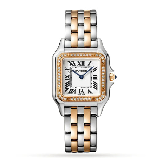 Cartier Panthère Two tone Diamond gold silver