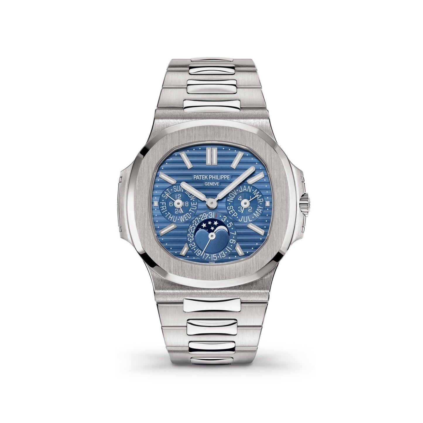 Patek 5740G Nautilus Quantième Perpétuel Complet